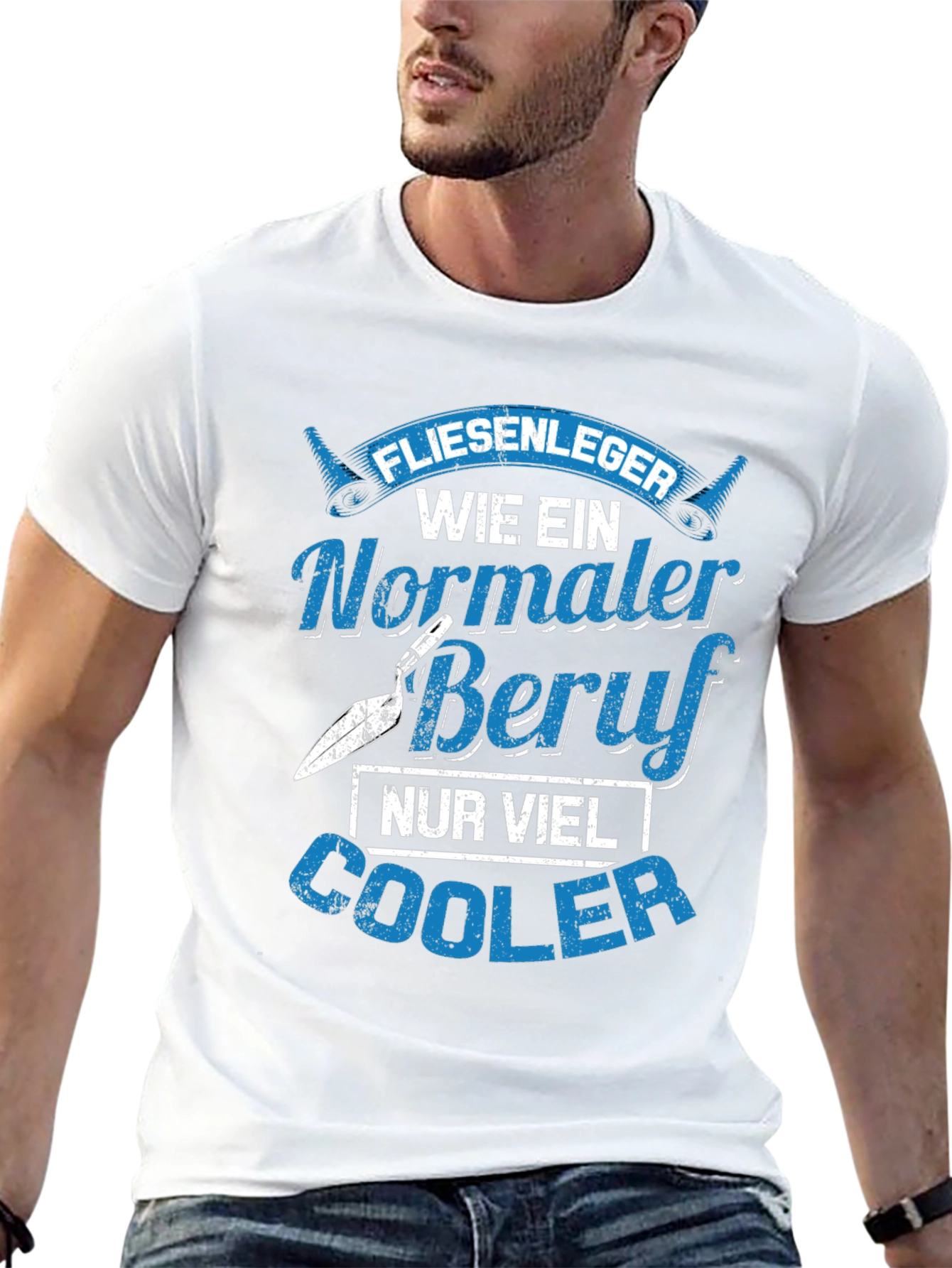 Cool Tiler Job T-Shirt: Nur Viel Cooler Beruf Tee