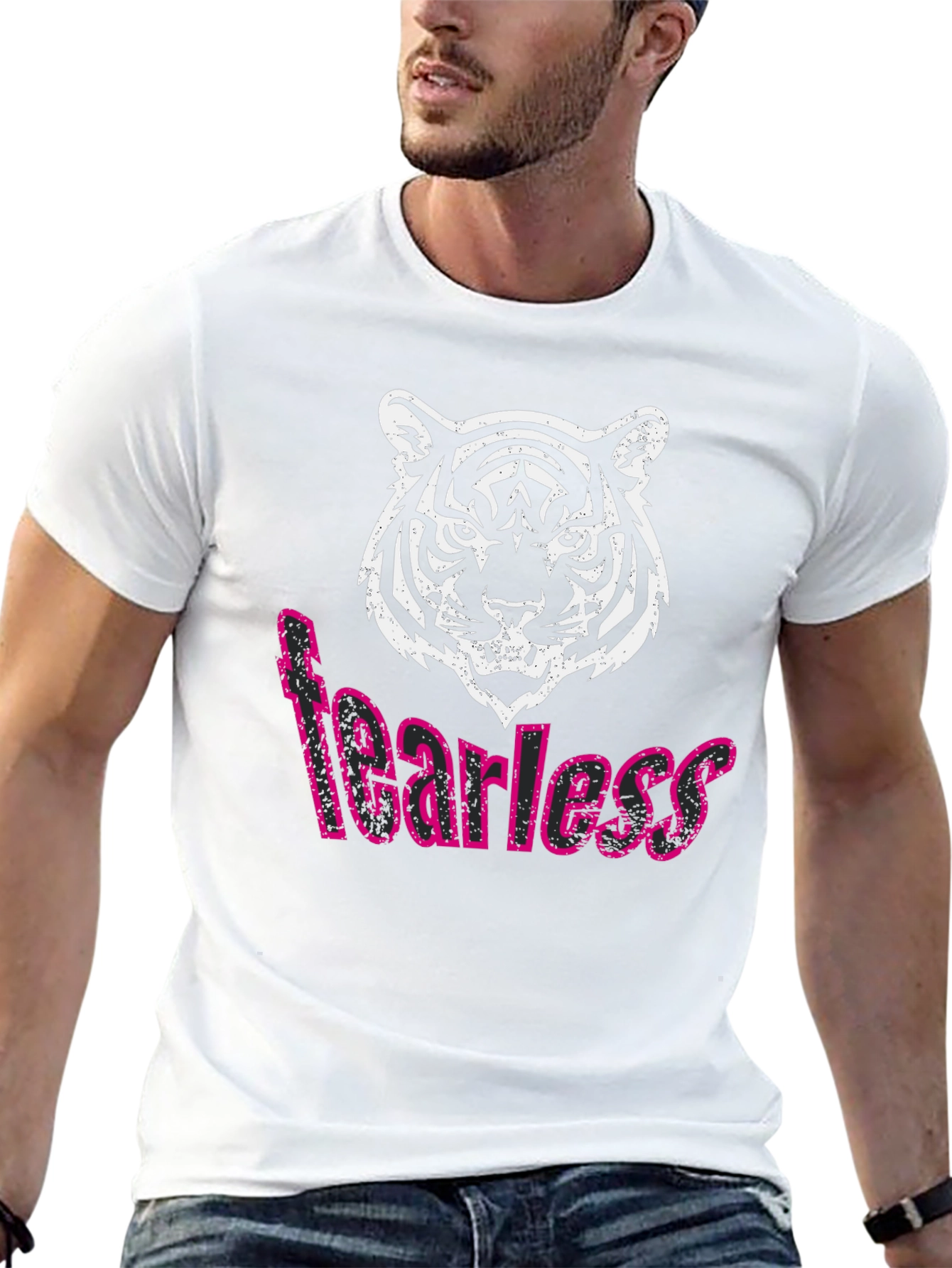 Fearless Tiger Graphic Tee