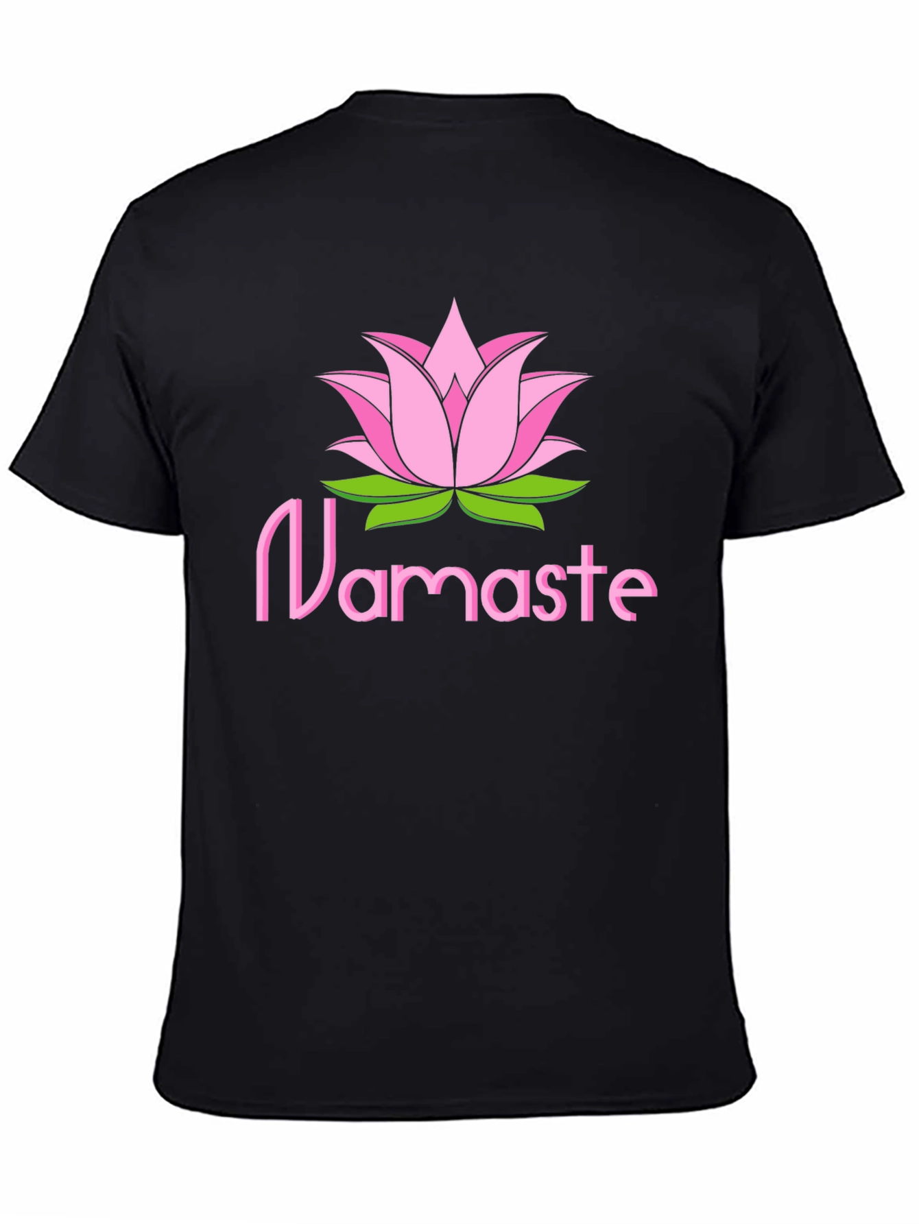 Namaste Lotus Flower Graphic Tee