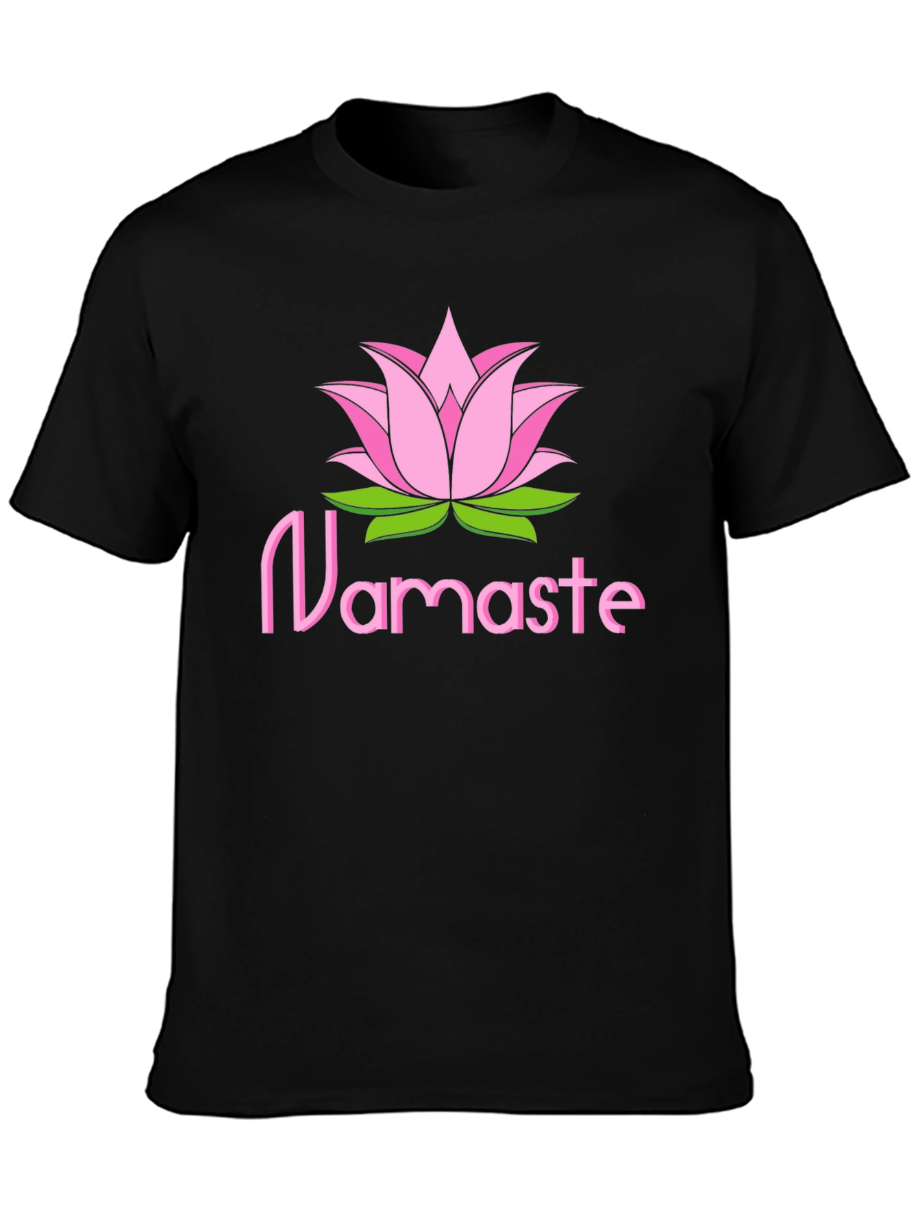 Namaste Lotus Flower Graphic Tee