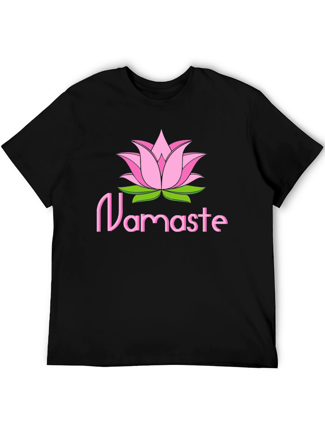 Namaste Lotus Flower Graphic Tee