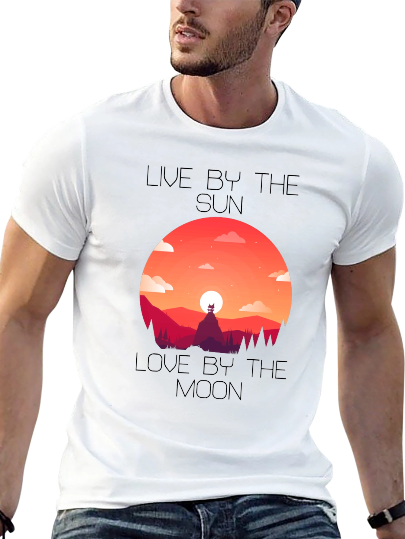 Sun & Moon Graphic Tee