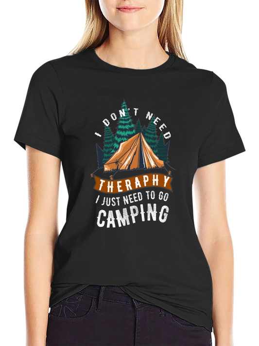 Camping Therapy Tee