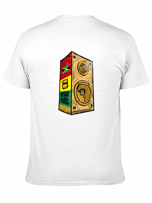 Reggae Music Speaker Graphic Tee