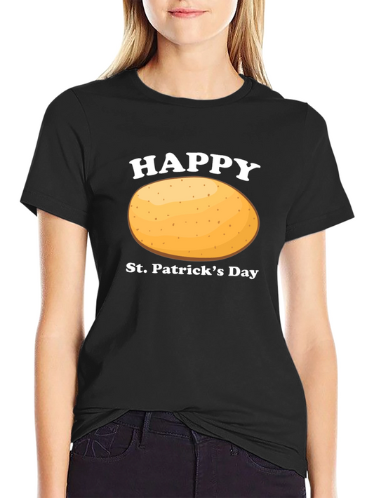 Happy St. Patricks Day Potato Graphic T-Shirt