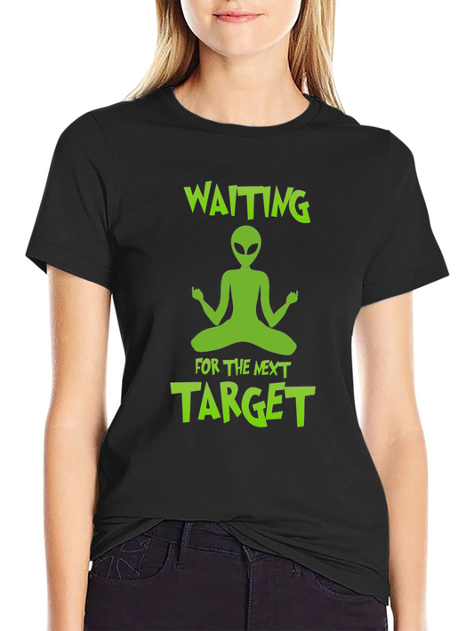 Waiting Alien T-Shirt - Next Target Tee