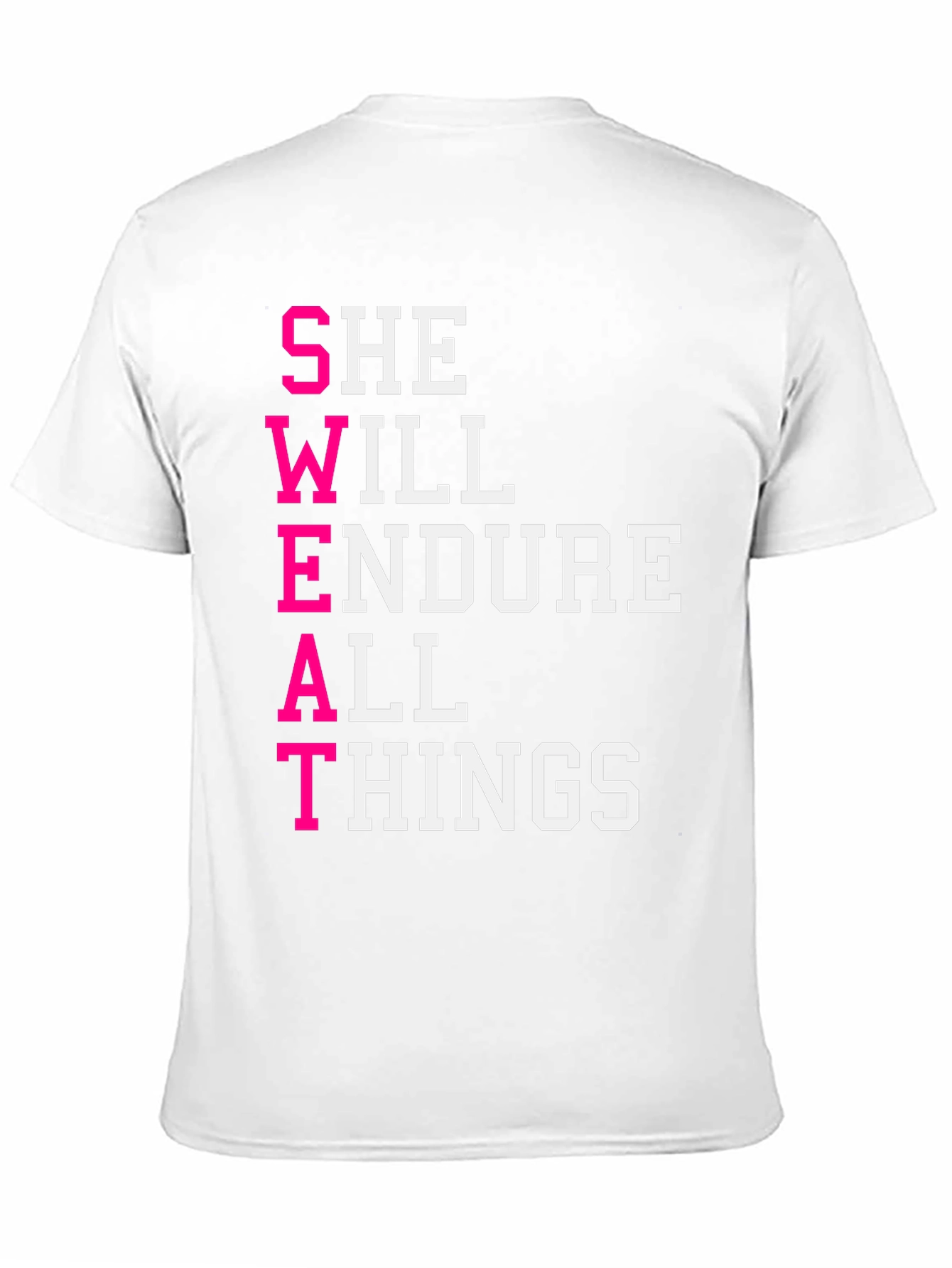 SWEAT Motivational Graphic T-Shirt