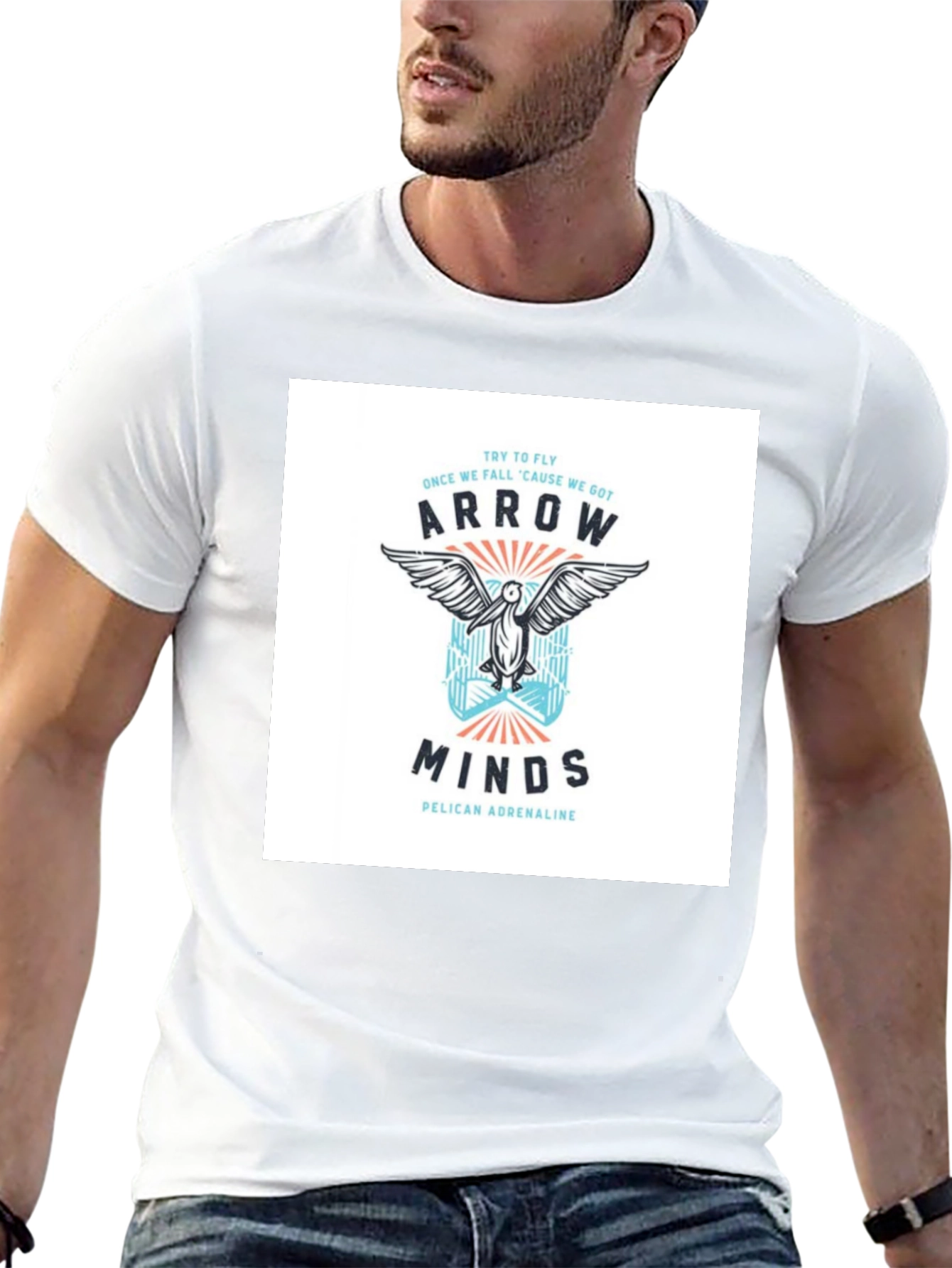 Arrow Minds Black T-Shirt