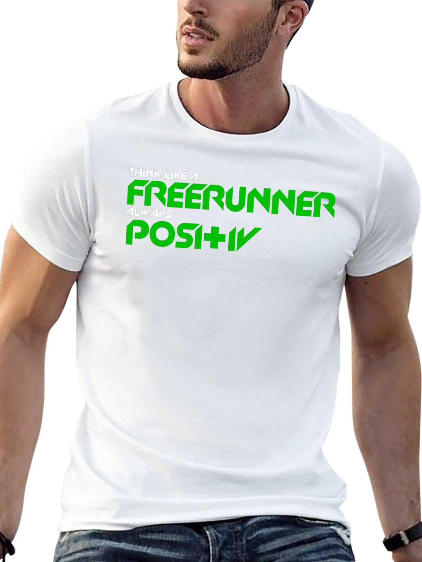 Freerunner Positive Mindset Black T-Shirt