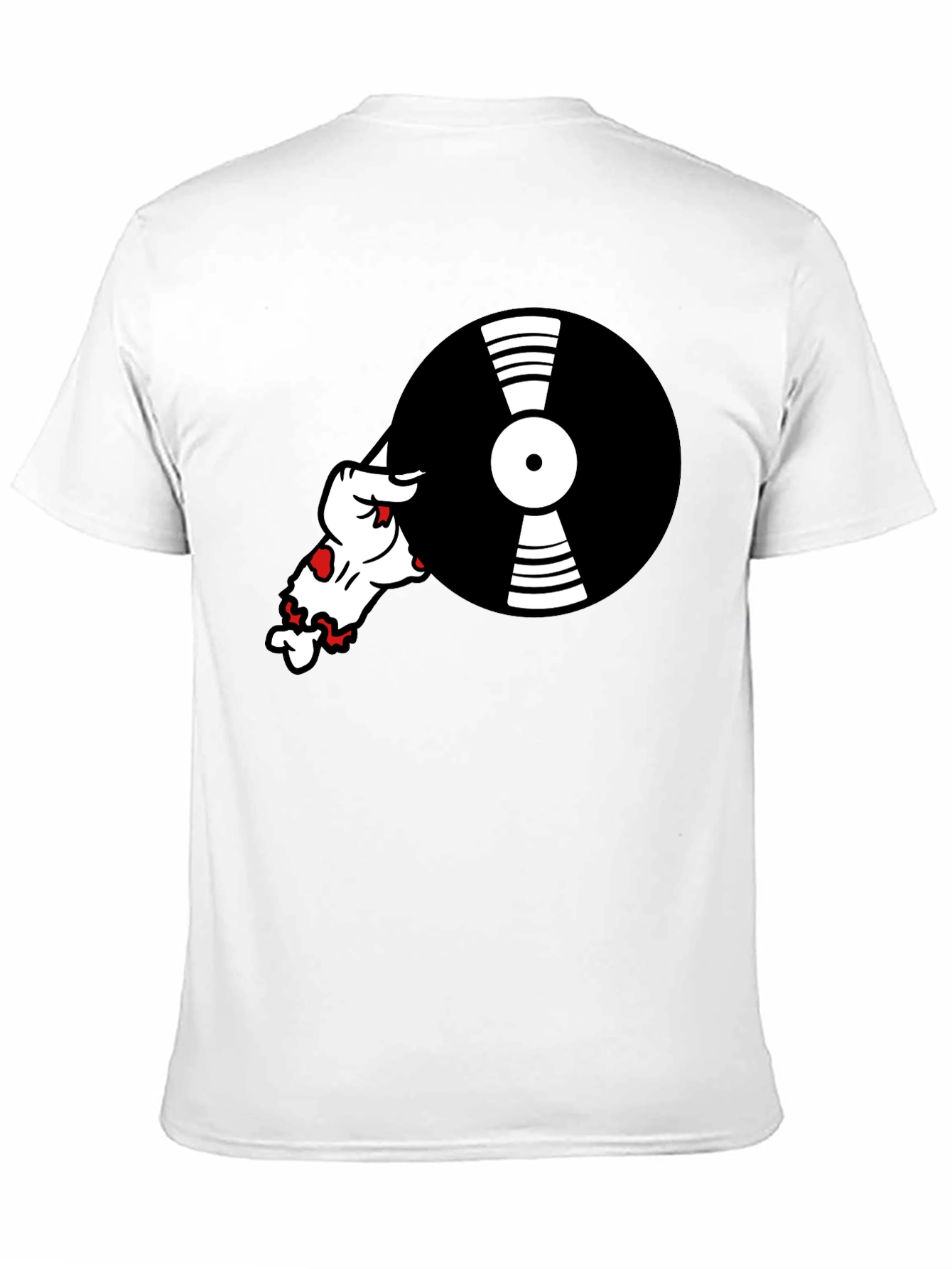 Cool DJ Dog Black T-Shirt