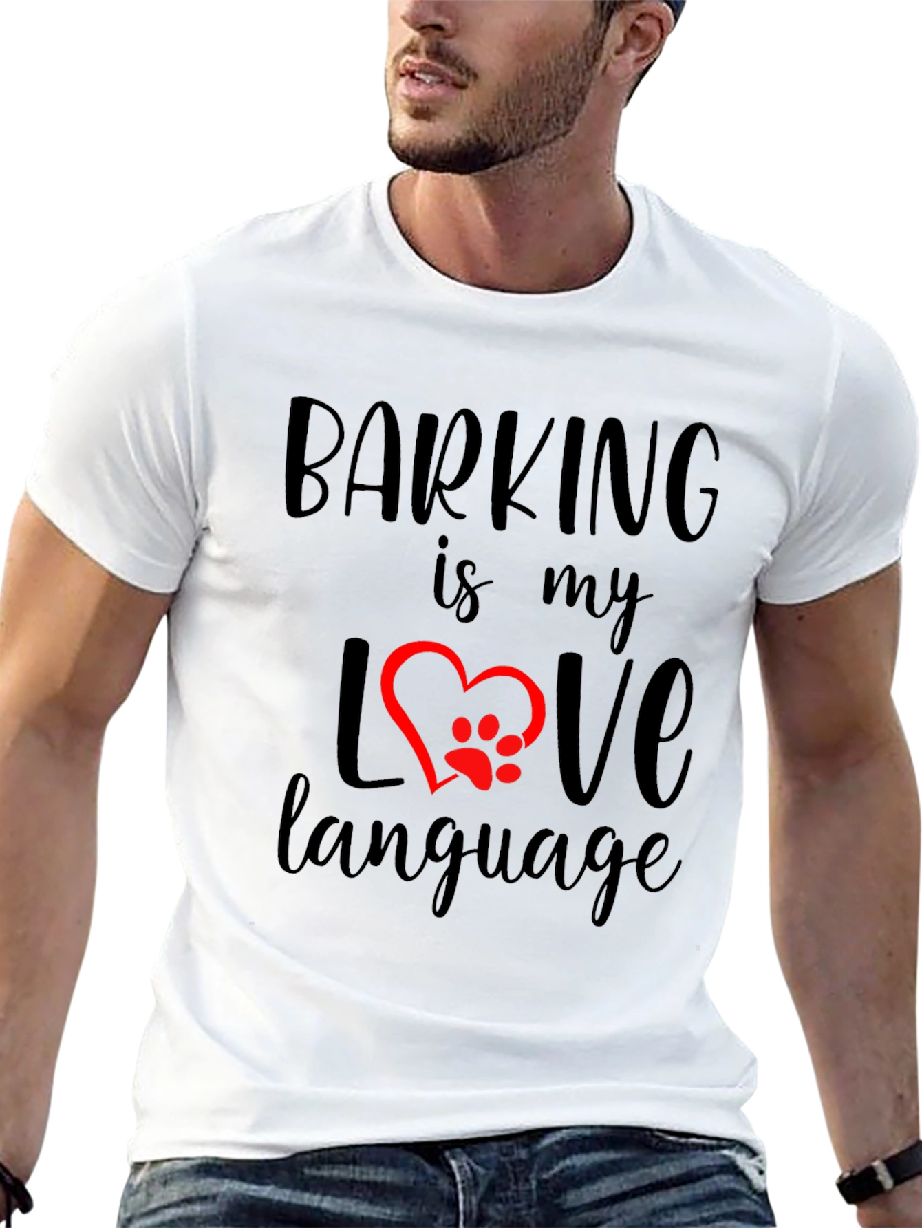 Barking is My Love Language T-Shirt