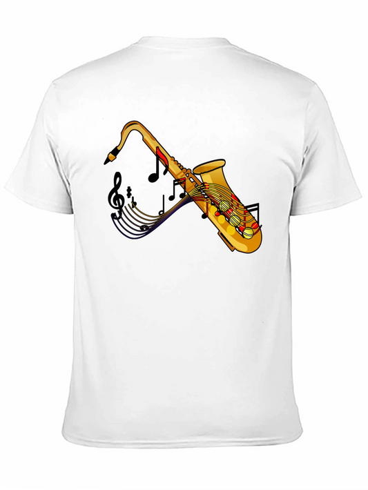 Saxophone Music T-Shirt: Stylish & Unique
