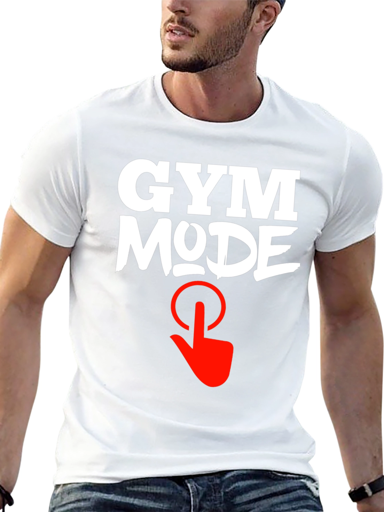 Gym Mode Activated Black T-Shirt