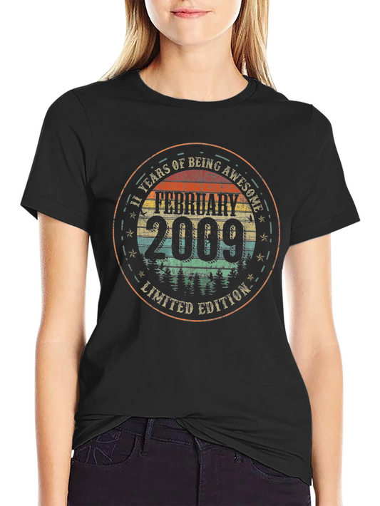 February 2009 Limited Edition Birthday T-Shirt