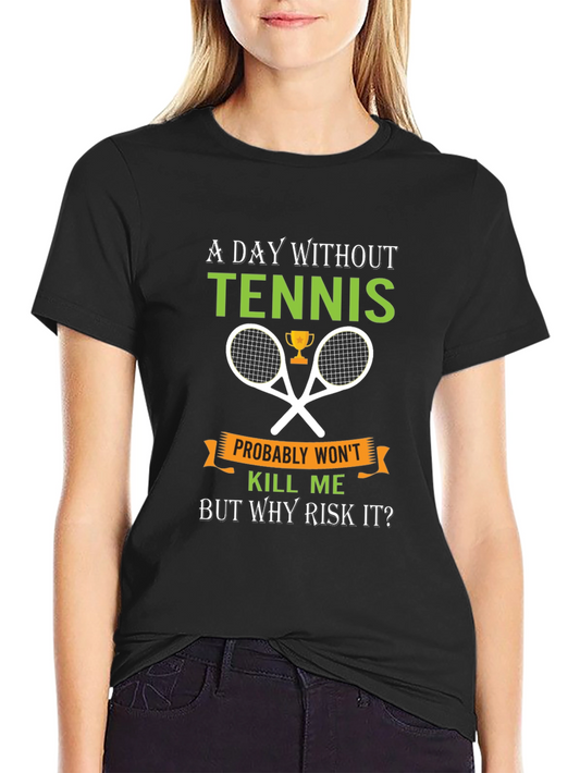 Funny Tennis Graphic T-Shirt