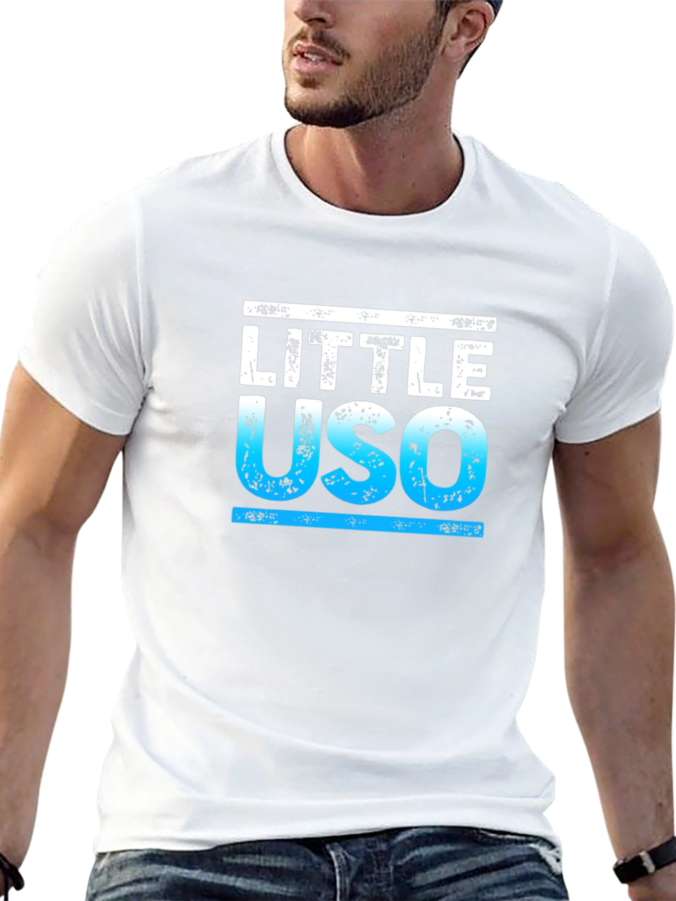 Little Uso Graphic T-Shirt - Trendy Casual Wear