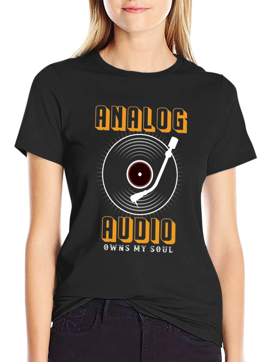 Analog Audio T-Shirt - Music Lover Tee