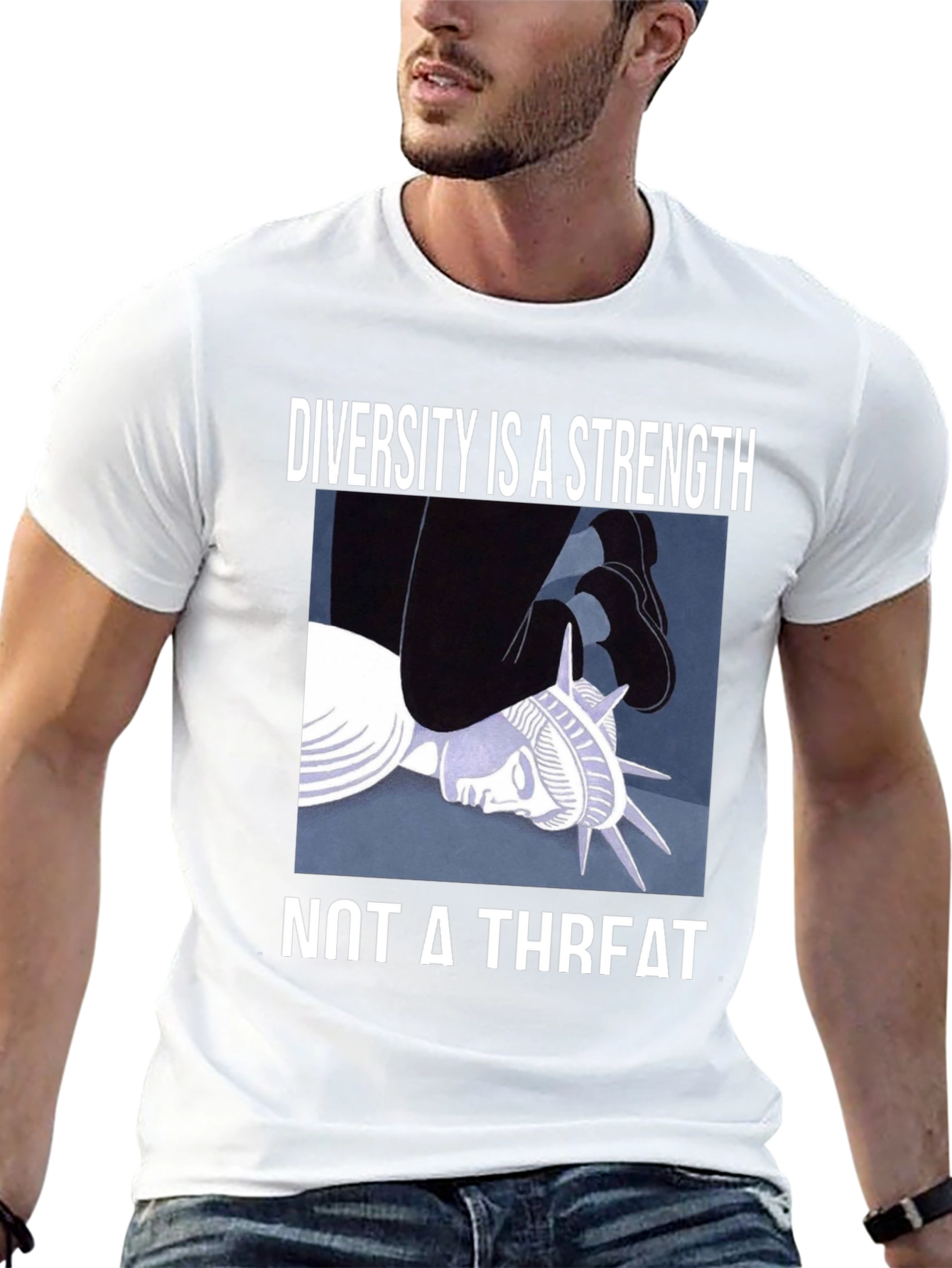 Diversity Strength T-Shirt - Liberty Design
