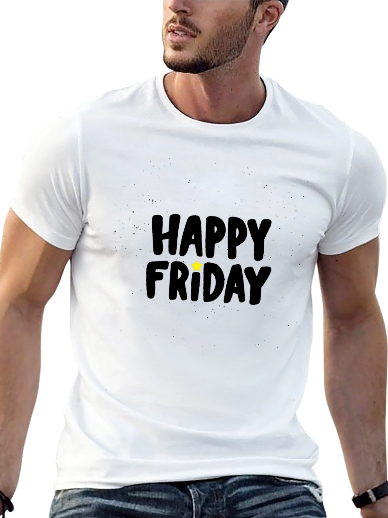 Happy Friday T-Shirt - Casual Weekend Wear