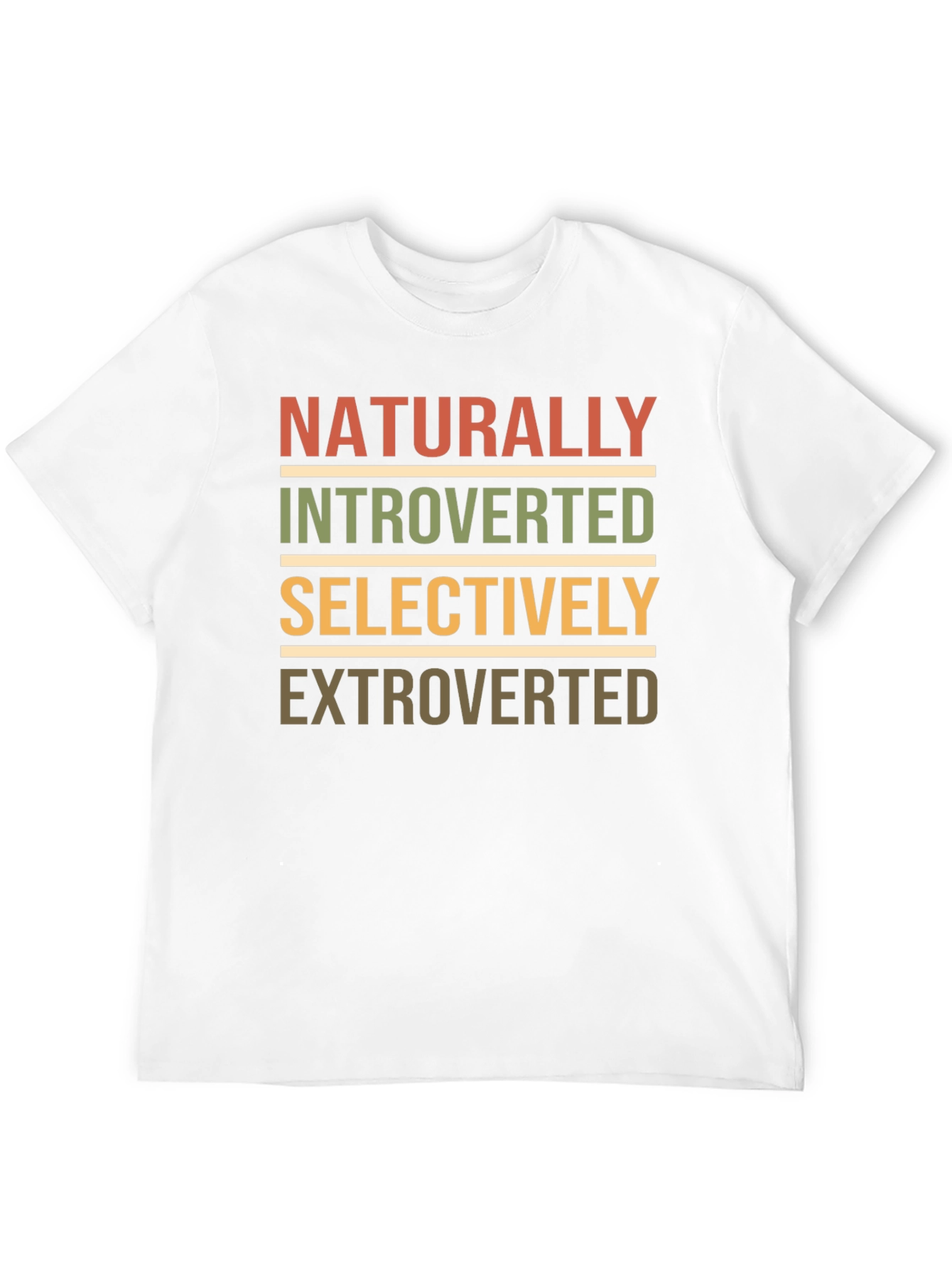 Naturally Introverted Selectively Extroverted T-Shirt