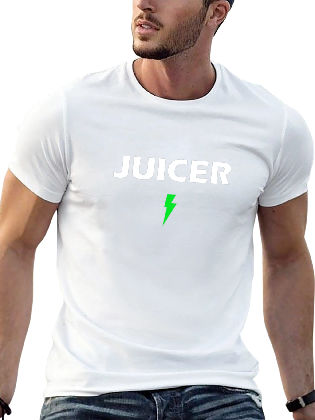 Juicer Graphic Tee - Black Cotton Blend