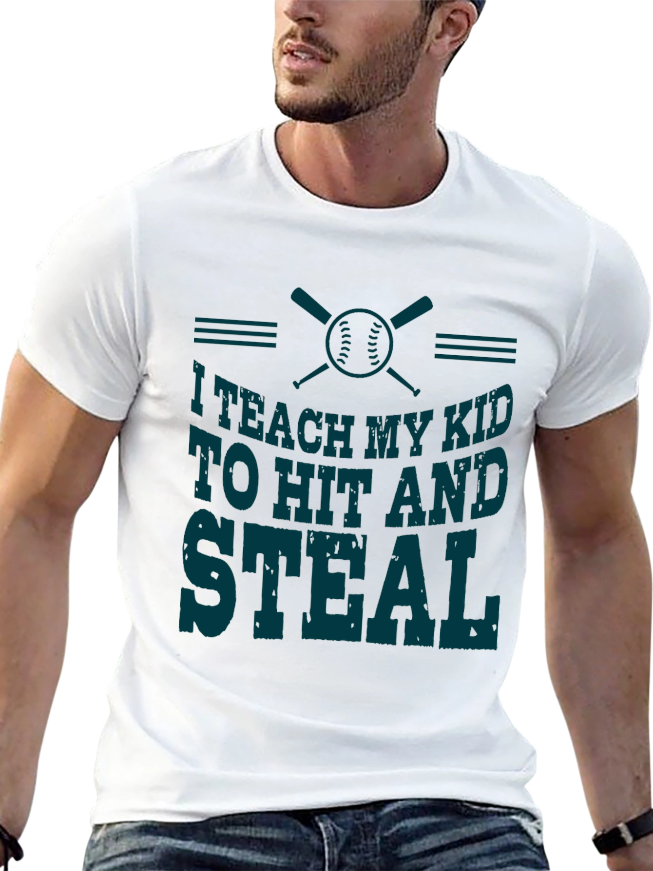 Teach My Kid to Hit and Steal T-Shirt