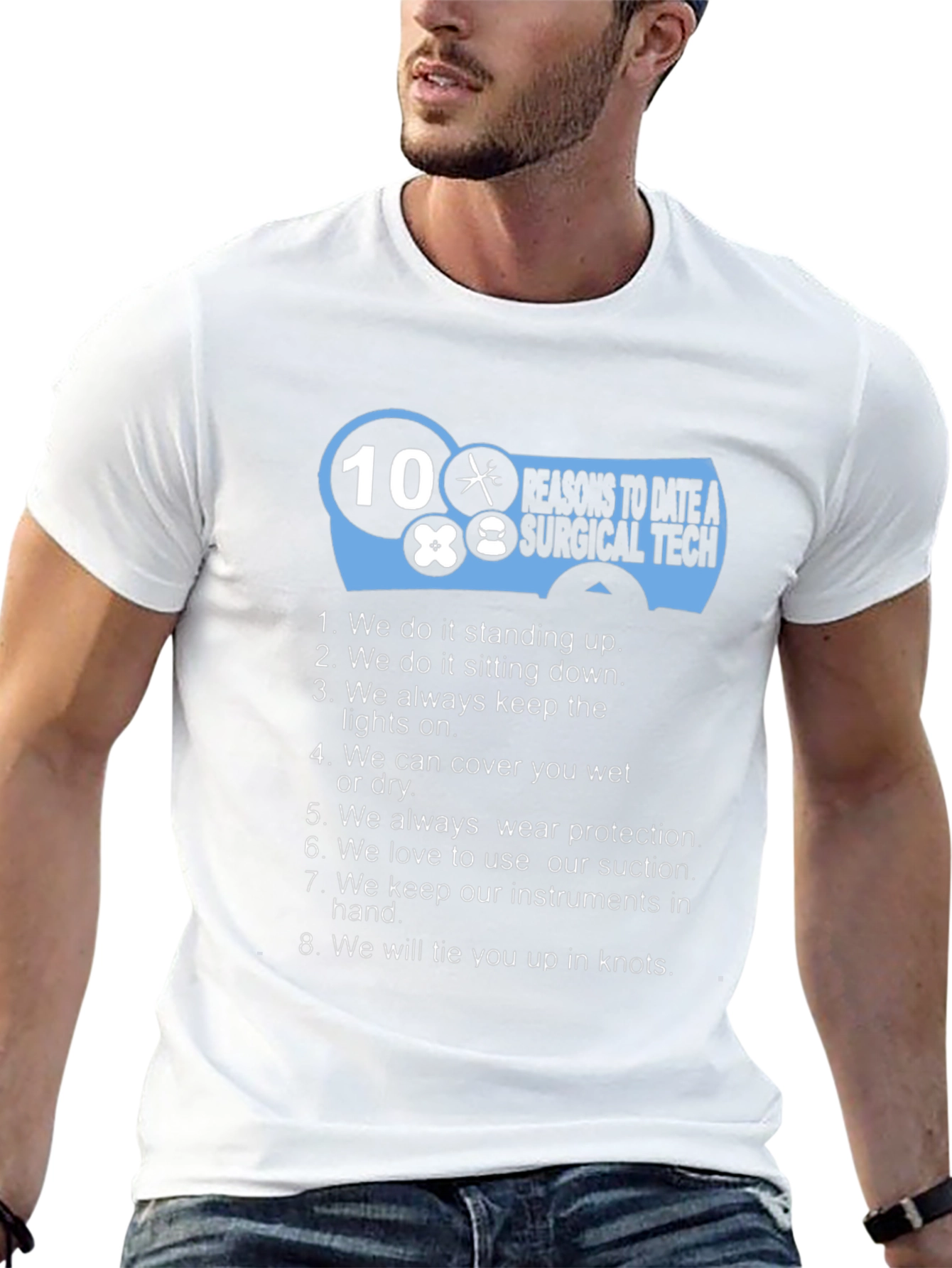 Surgical Tech Reasons to Date T-Shirt