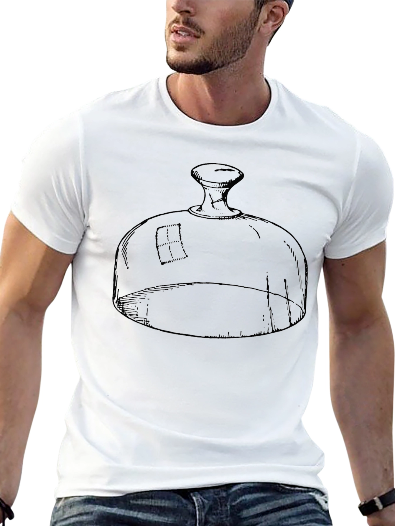 Cloche Graphic T-Shirt - Unique Design