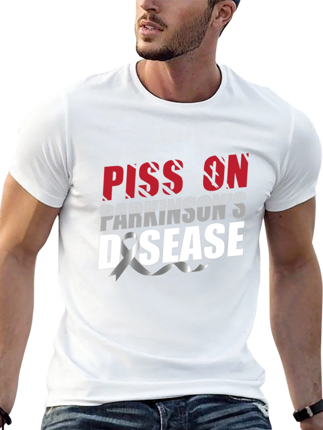 Piss On Parkinsons Disease Awareness T-Shirt