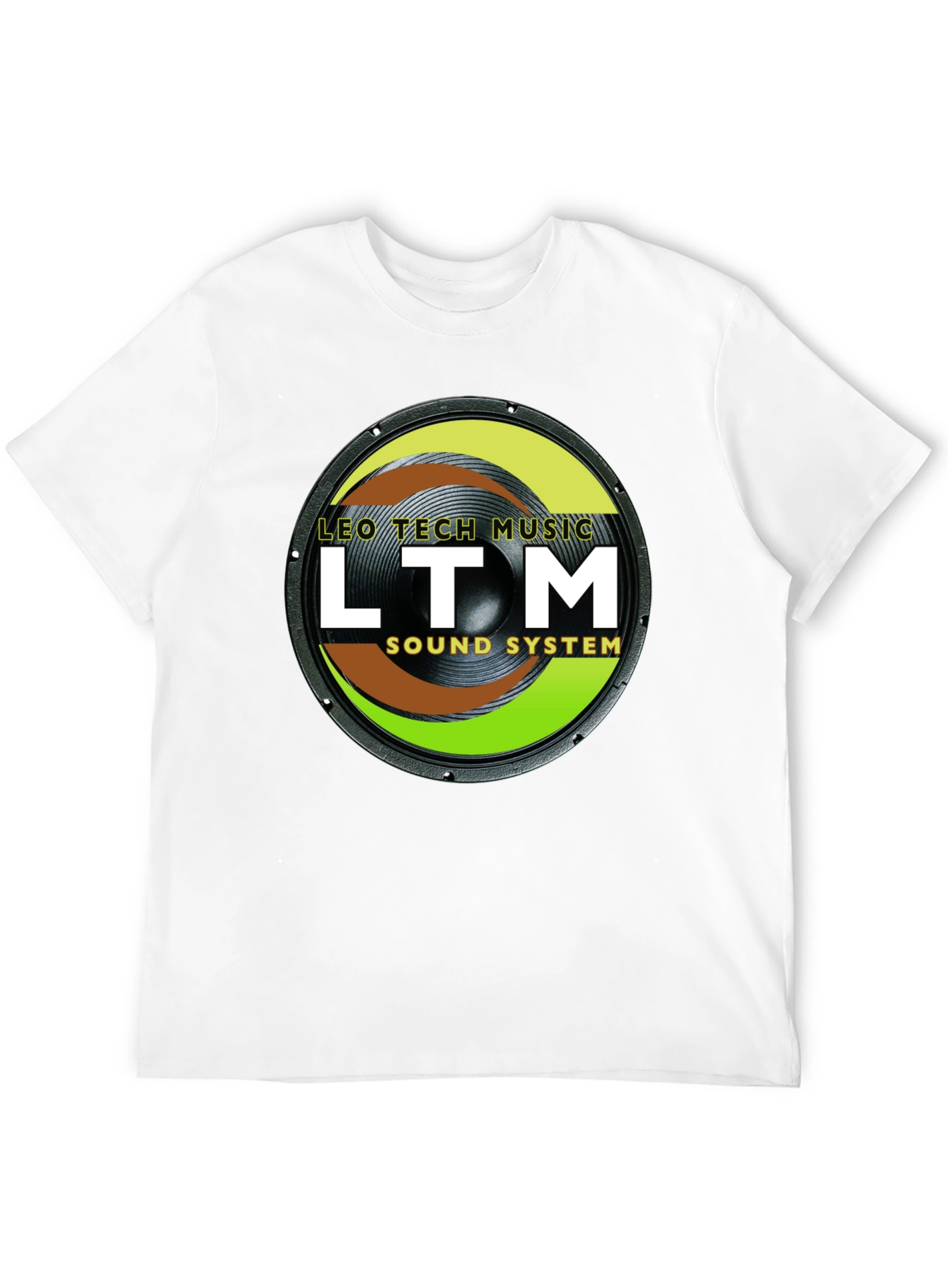 LTM Sound System Graphic Tee - Black Cotton T-Shirt