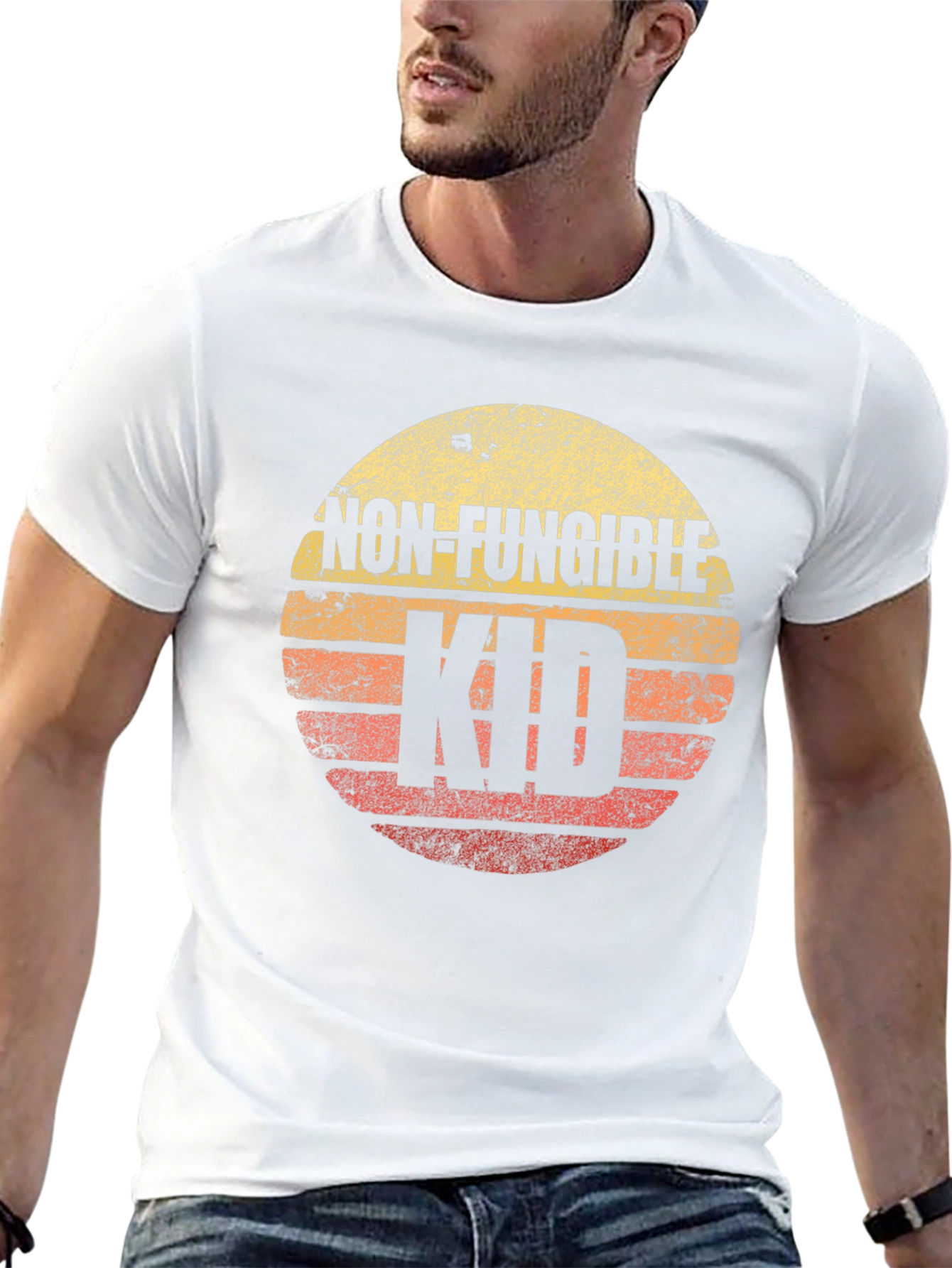 Non-Fungible Kid Retro T-Shirt