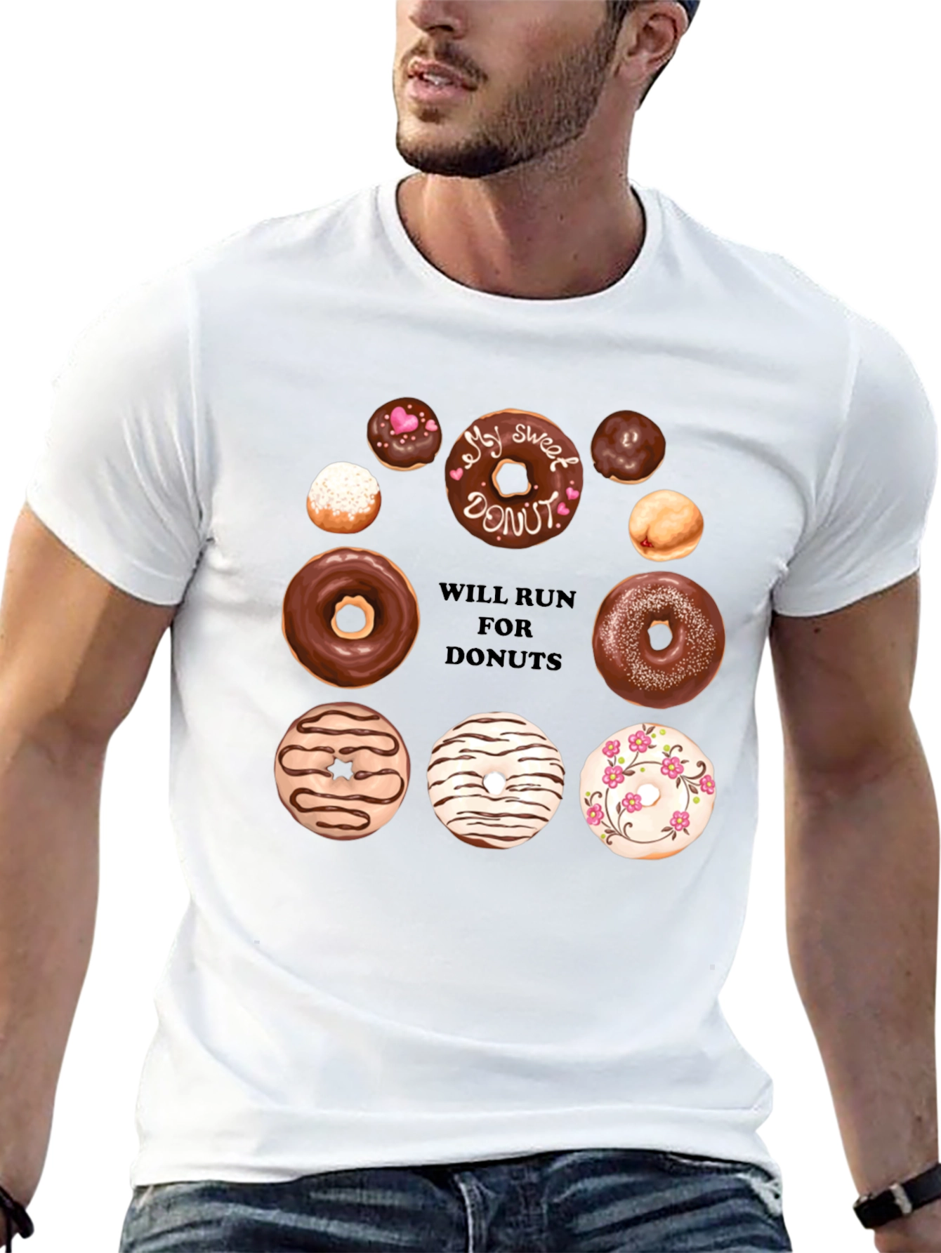 Will Run for Donuts T-Shirt