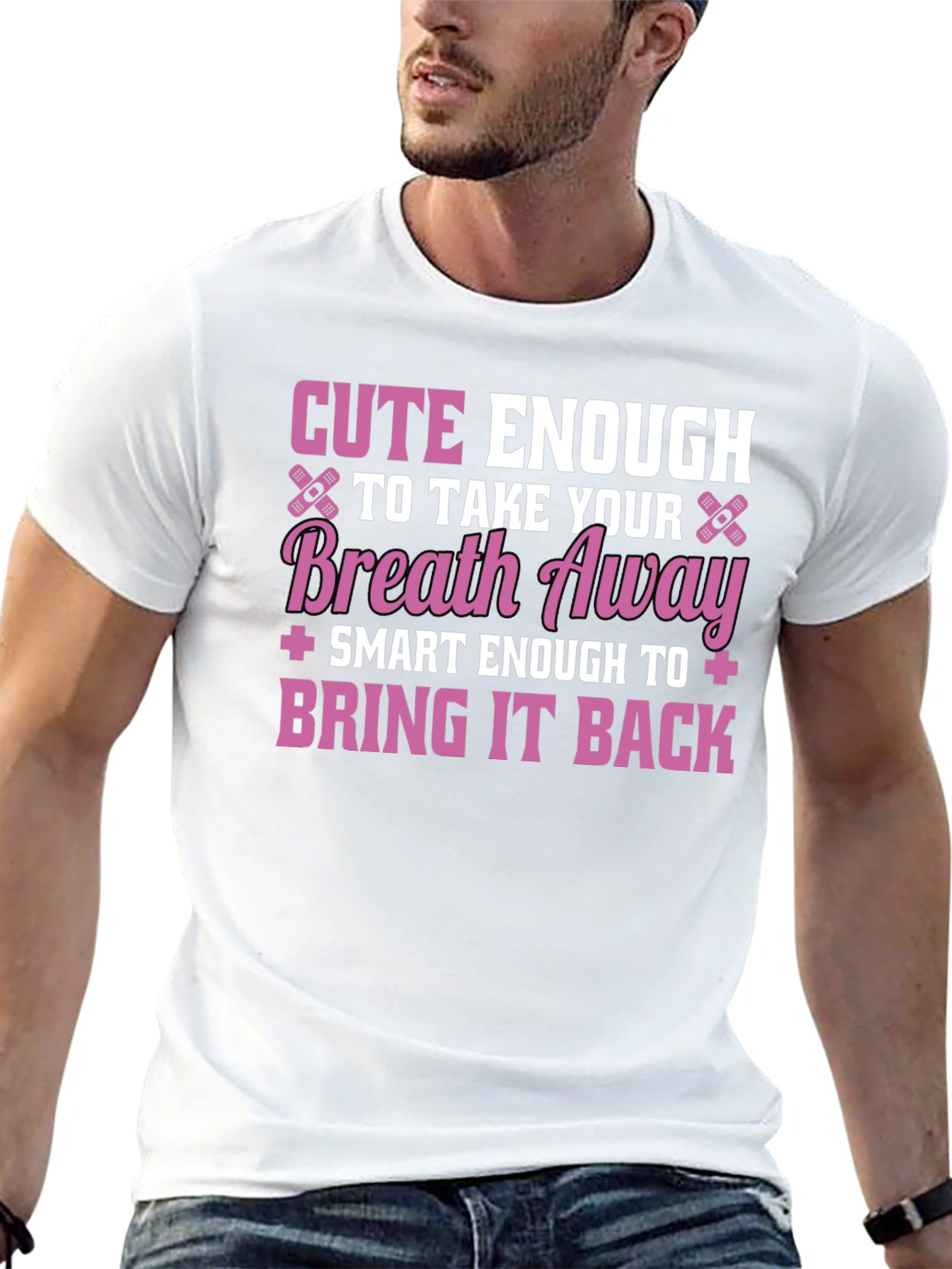 Cute Enough Nurse Graphic T-Shirt