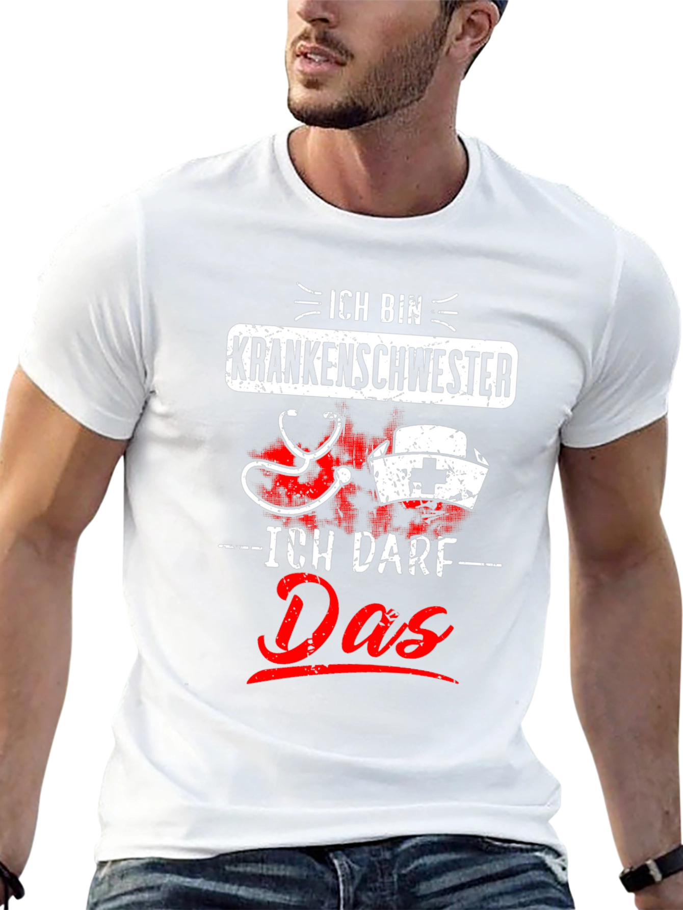 Ich Bin Krankenschwester T-Shirt - Nurse Tee