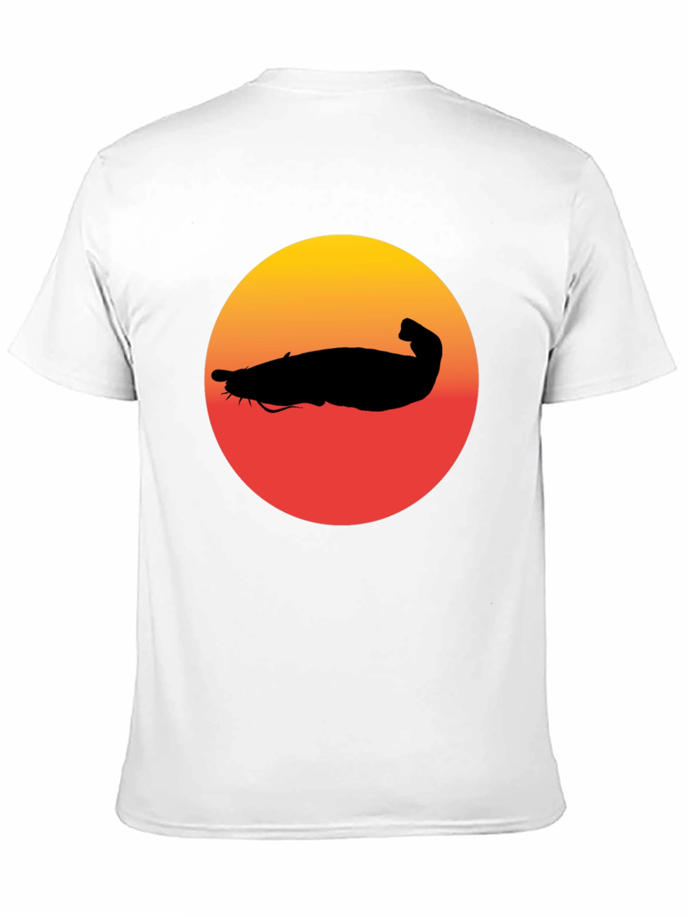 Catfish Sunset Graphic Tee - Unique Design