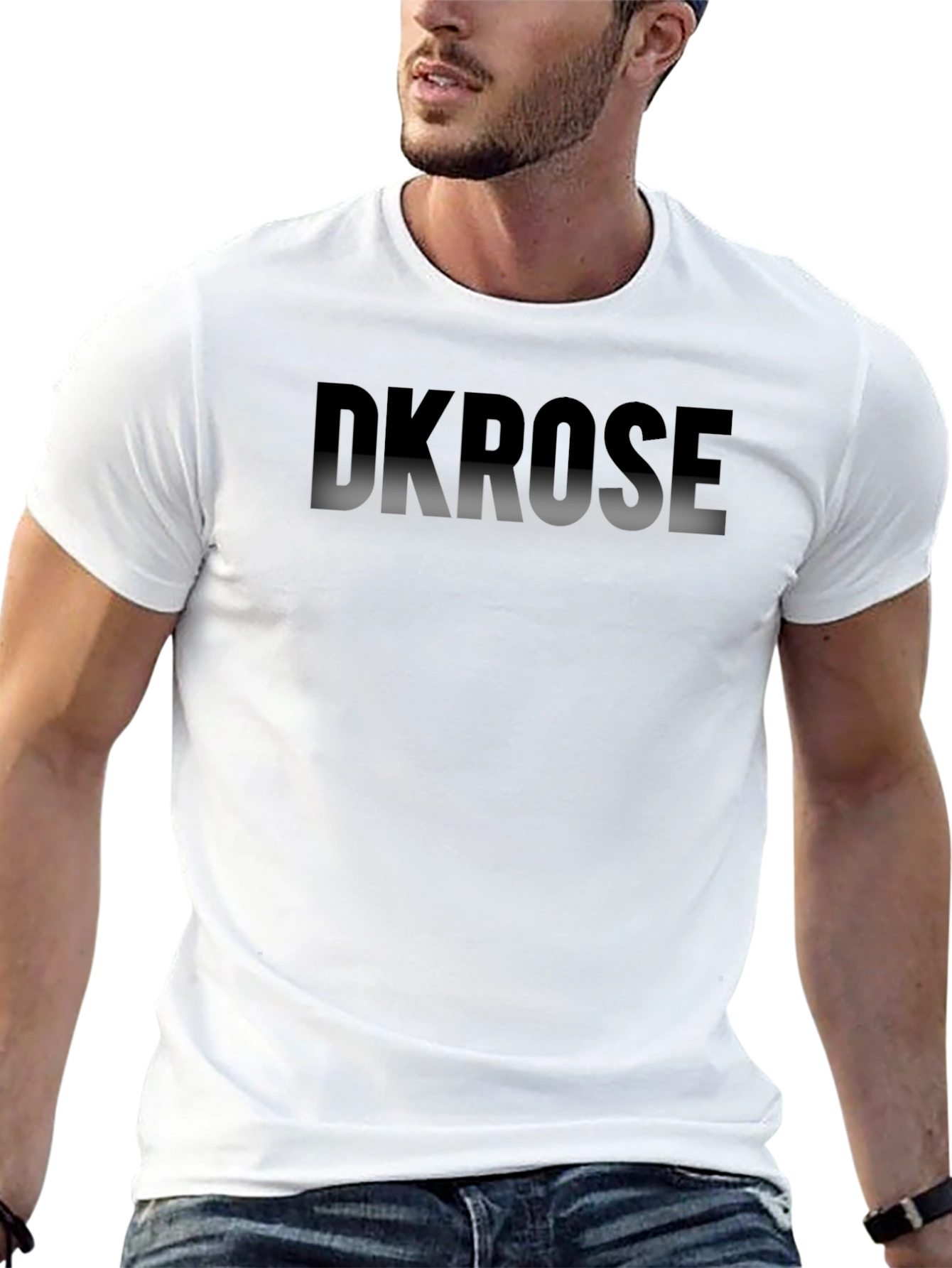 DK ROSE Graphic Tee - Mens Casual Wear