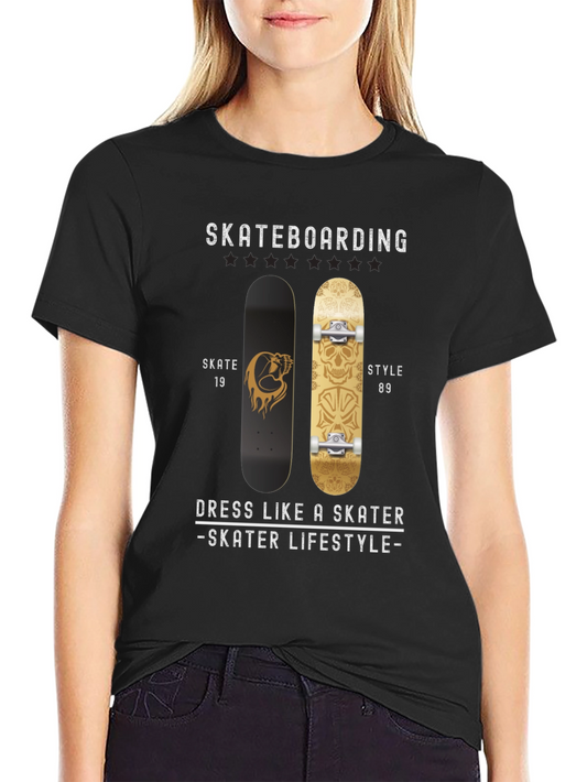 Skateboarding T-Shirt - Skater Lifestyle