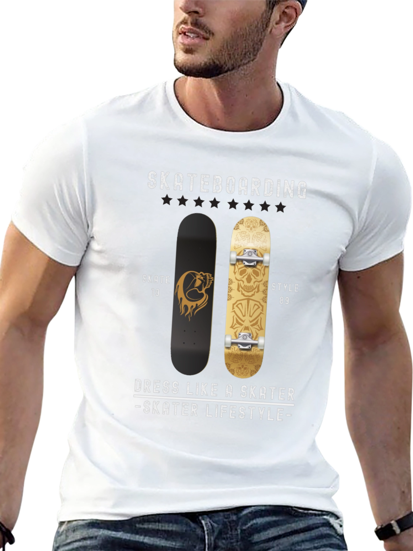 Skateboarding T-Shirt - Skater Lifestyle
