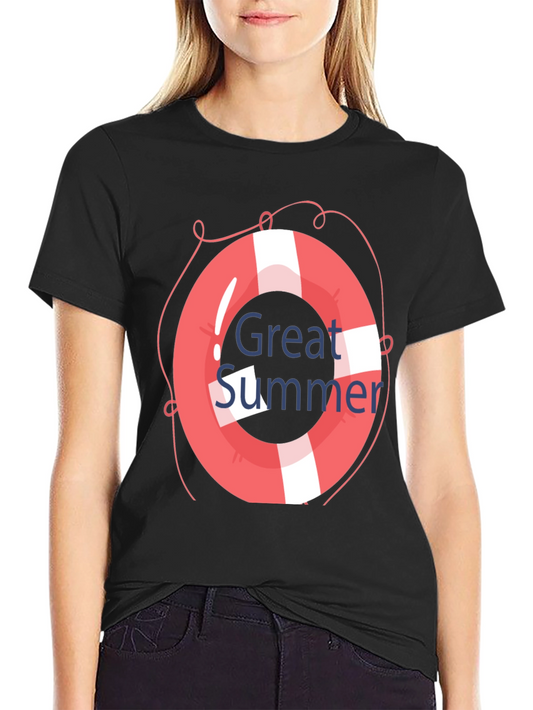 Great Summer T-Shirt - Life Preserver Design