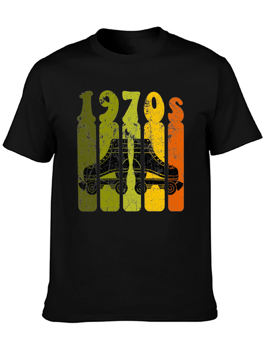 Retro 1970s Roller Skate T-Shirt