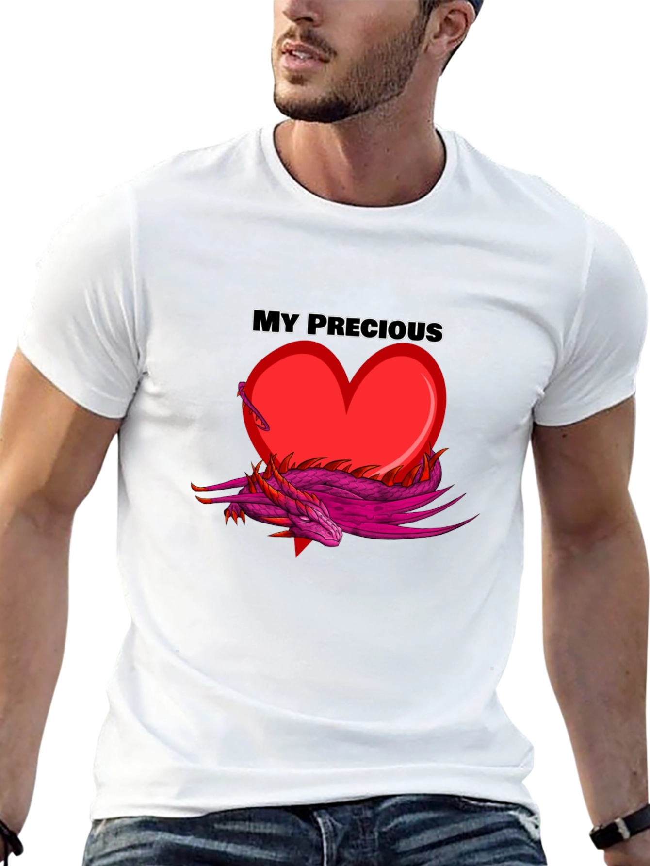 My Precious Heart Dragon Graphic Tee