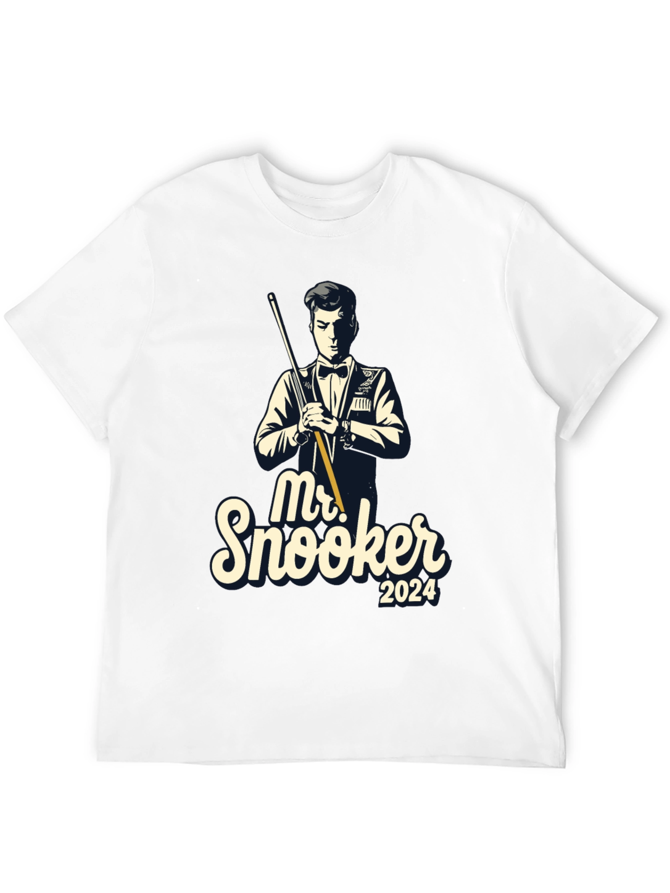 Mr. Snooker 2024 T-Shirt - Billiards Player Tee