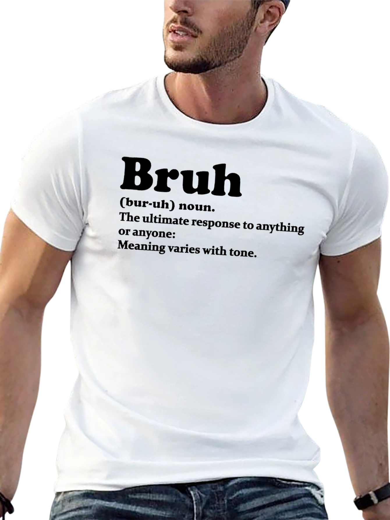 Bruh Definition T-Shirt - Funny Novelty Tee
