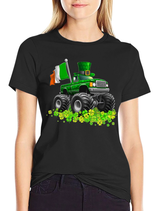St. Patricks Day Monster Truck Tee