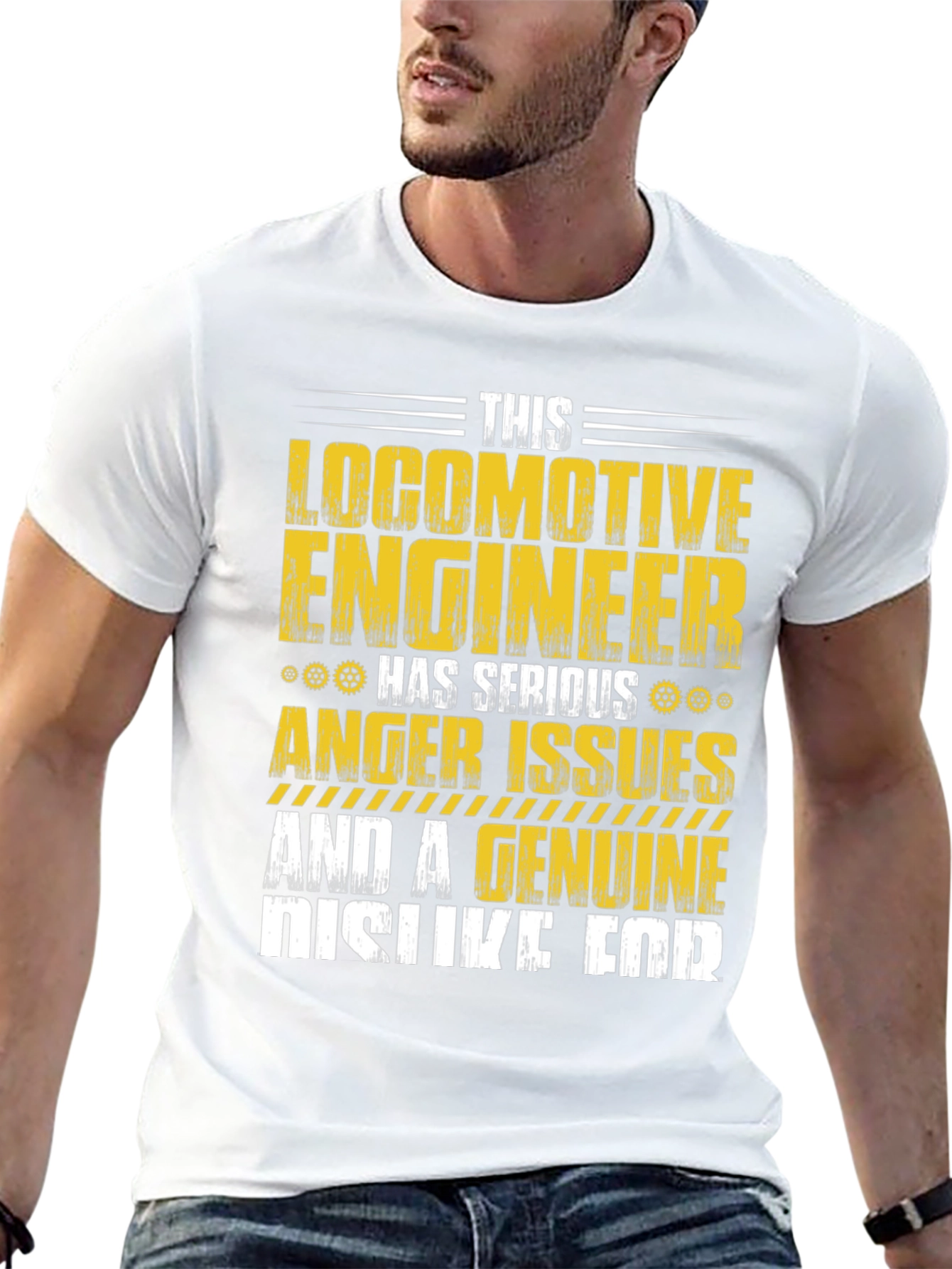 Locomotive Engineer Serious Anger Issues T-Shirt