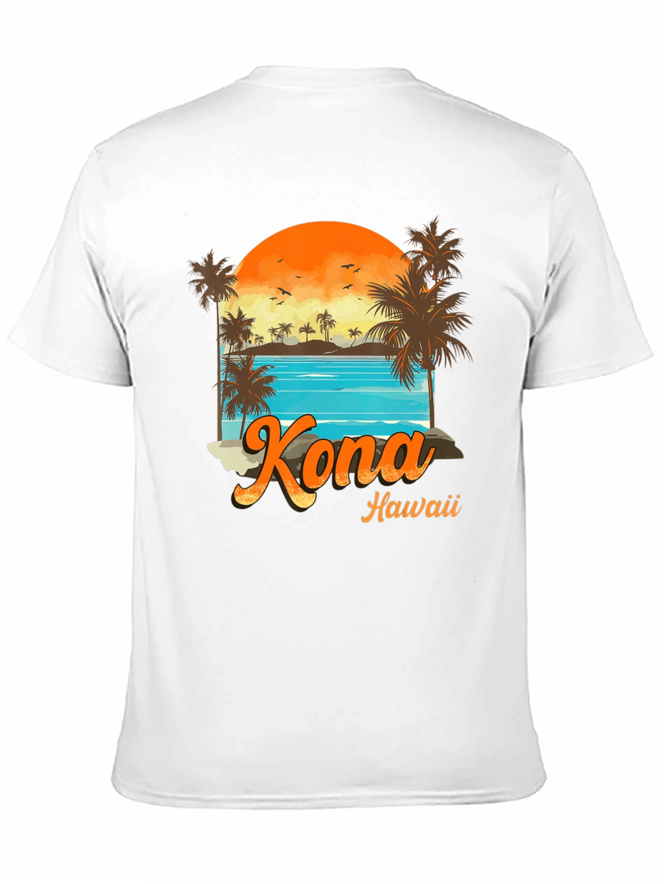 Kona Hawaii Graphic T-Shirt - Island Vibes Tee