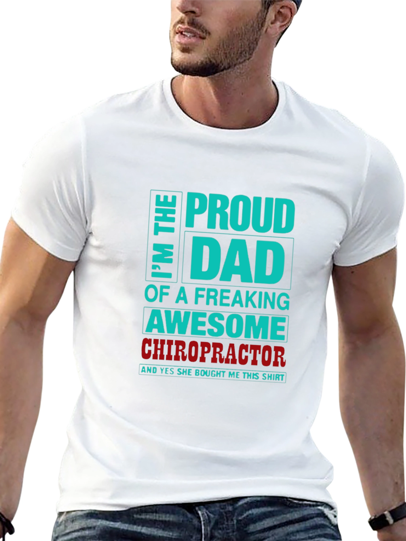 Proud Dad of an Awesome Chiropractor T-Shirt
