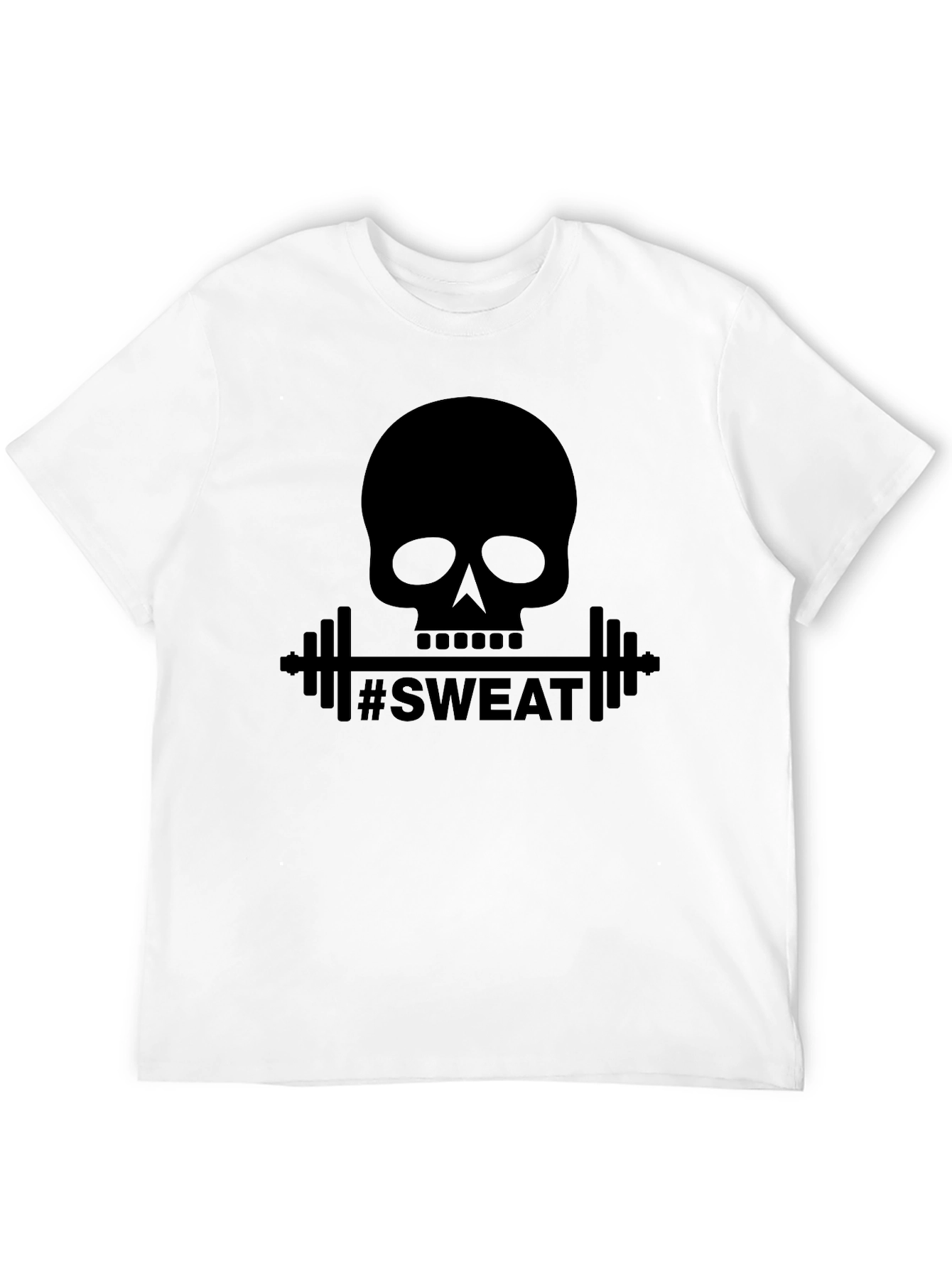 Skull & Weights #Sweat T-Shirt
