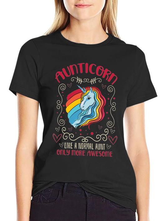 Aunticorn T-Shirt - Awesome Aunt Gift