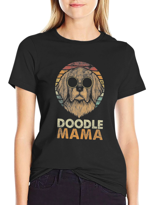 Doodle Mama T-Shirt - Dog Lover Tee